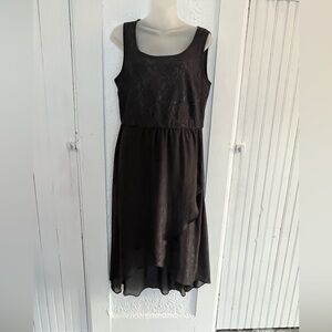 Elegant Black Sleeveless Dress
